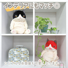 画像をギャラリービューアに読み込む, もちねこ　ぬいぐるみ　Lサイズ
