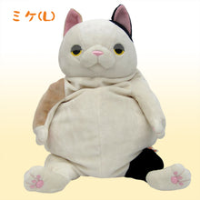 画像をギャラリービューアに読み込む, もちねこ　ぬいぐるみ　Lサイズ
